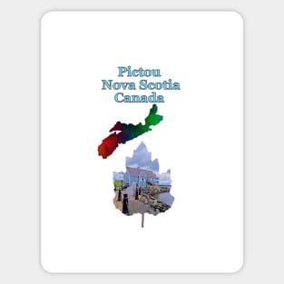 PICTOU Nova Scotia Canada Sticker